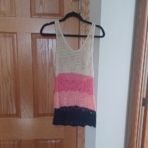 Colorblock Knit Tank Top